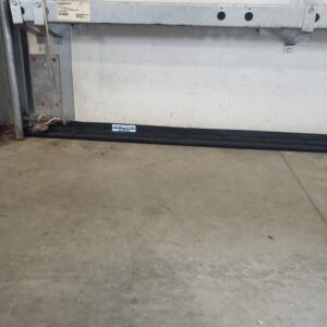 SnirtStopper Original BottomSealer garage door seal installed