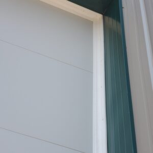 SnirtStopper SideSealer white garage door seal installed 01