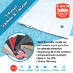 Enhanced SnirtStopper SideSealer and TopSealer image with callouts