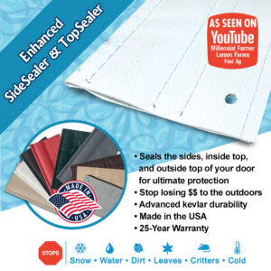 Enhanced SnirtStopper SideSealer and TopSealer image with callouts
